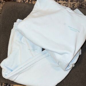 Comfrt Collection Pastel Blue Sweatshirt and Joggers Set